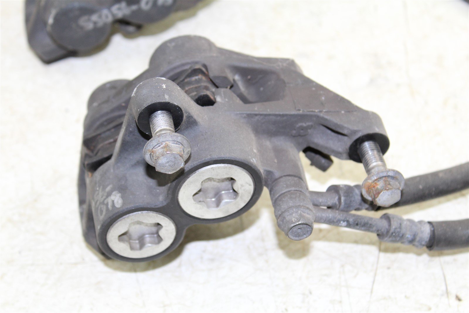 2007 Yamaha FZ6 Front Brake Master Cylinder Calipers Hose Lines