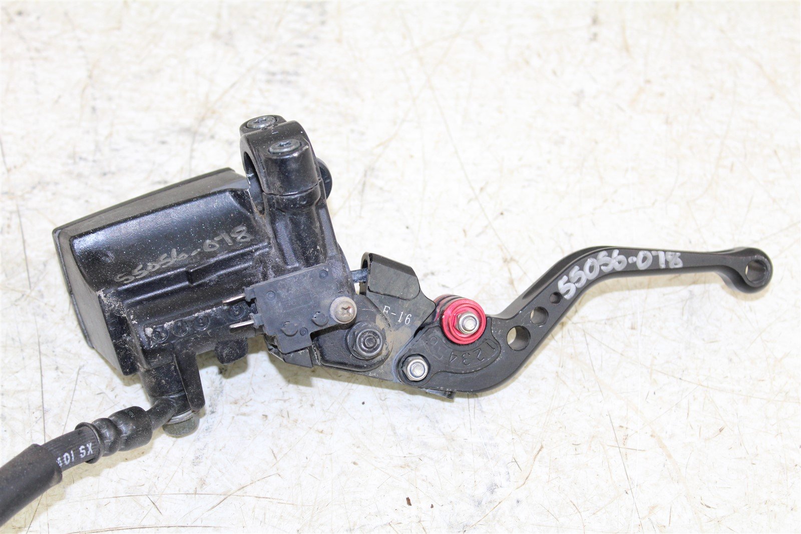 2007 Yamaha FZ6 Front Brake Master Cylinder Calipers Hose Lines