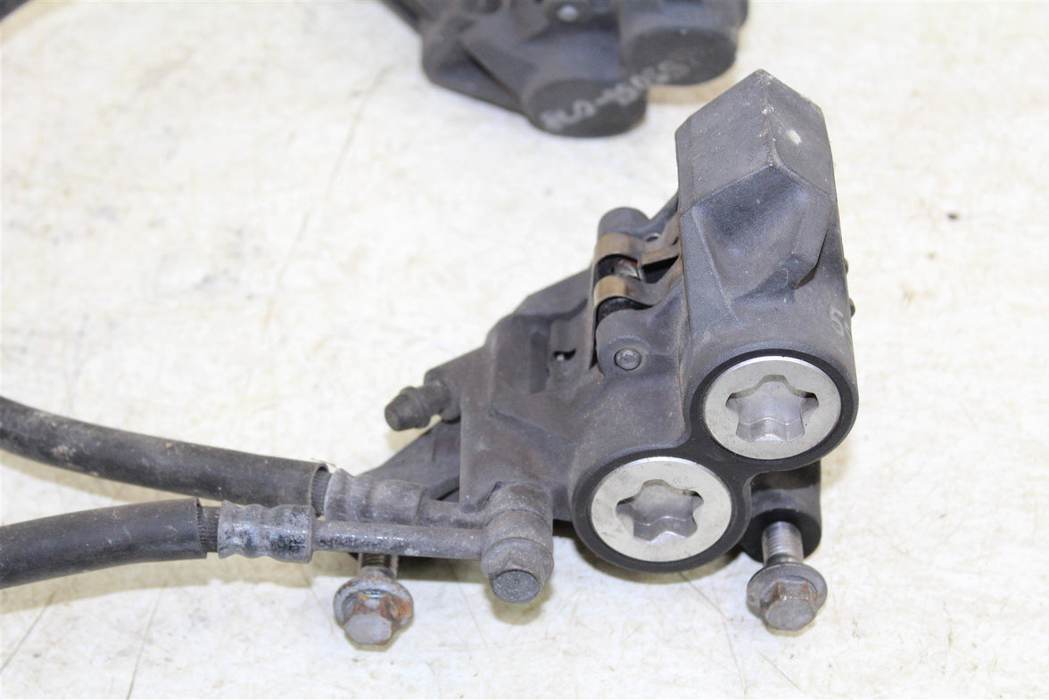 2007 Yamaha FZ6 Front Brake Master Cylinder Calipers Hose Lines