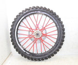 2008 Kawasaki KX 100 Front Wheel Rim w/ Brake Rotor