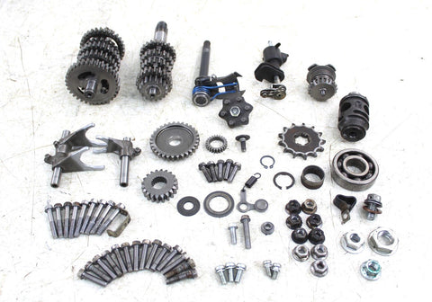 2008 Kawasaki KX 100 Transmission Gears Shift Shaft Forks Drum