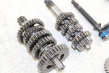 2008 Kawasaki KX 100 Transmission Gears Shift Shaft Forks Drum
