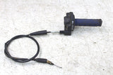 2008 Kawasaki KX 100 Throttle Housing Tube w/ Cable