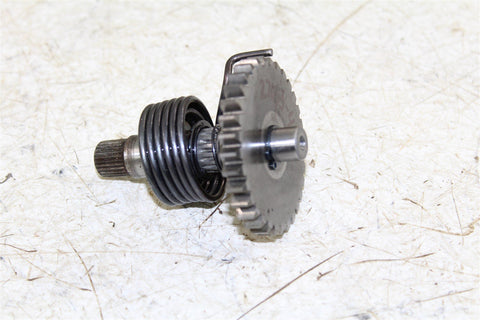 2008 Kawasaki KX 100 Kick Start Shaft Kicker Gear Spring