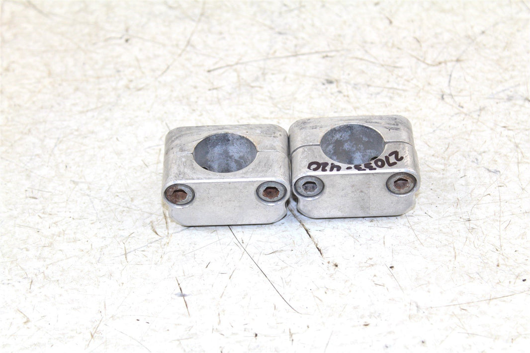 2008 Kawasaki KX 100 Oversized Handlebar Bar Mount Clamps 1 1/8"