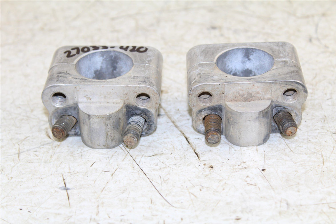 2008 Kawasaki KX 100 Oversized Handlebar Bar Mount Clamps 1 1/8"