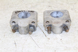2008 Kawasaki KX 100 Oversized Handlebar Bar Mount Clamps 1 1/8"