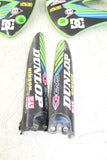 2008 Kawasaki KX 100 Plastic Fender Set Front Rear Number Plates Shrouds Guards