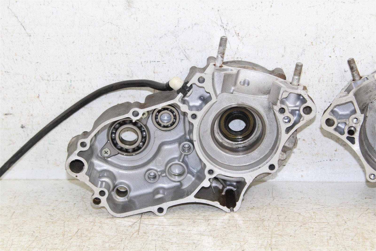 2008 Kawasaki KX 100 Engine Cases Crankcase Left Right