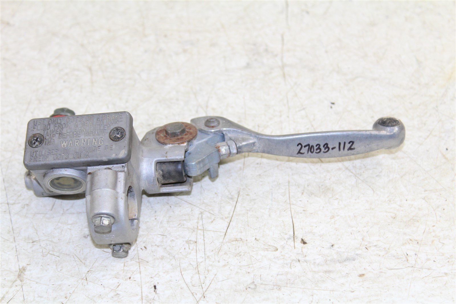 2008 Kawasaki KX 100 Front Brake Master Cylinder Lever