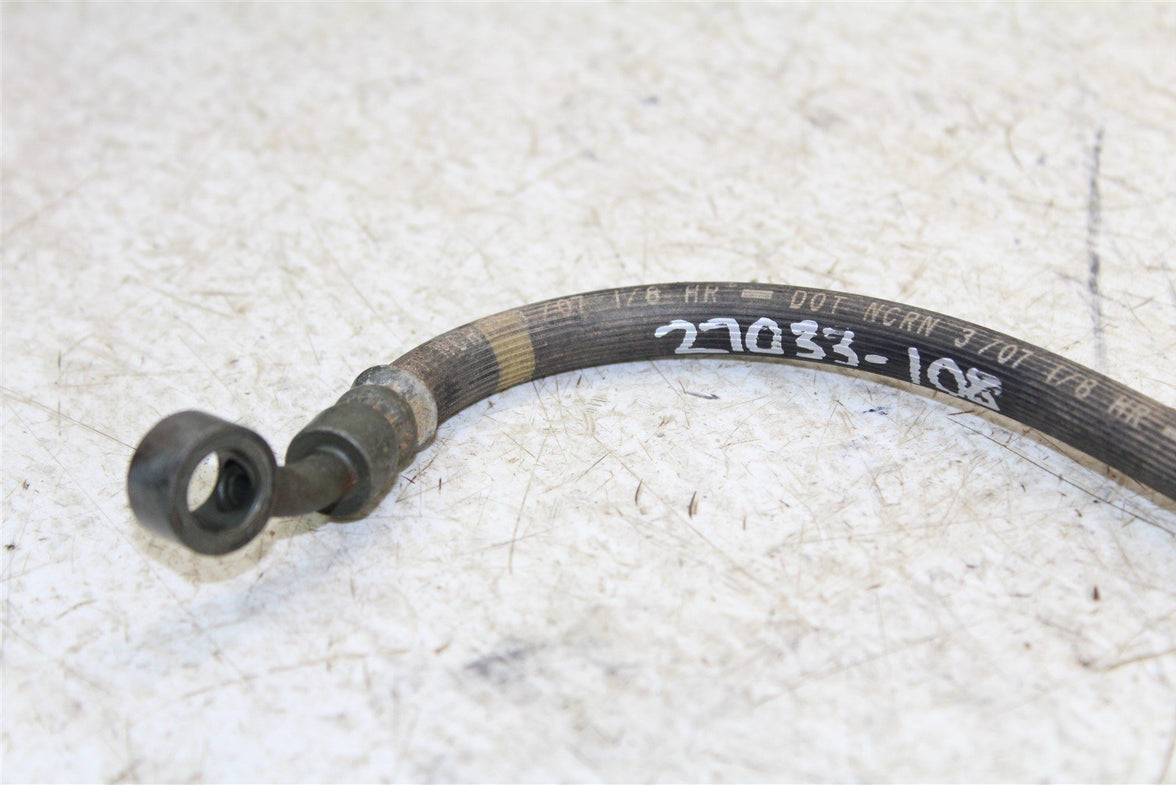 2008 Kawasaki KX 100 Rear Brake Hose Line