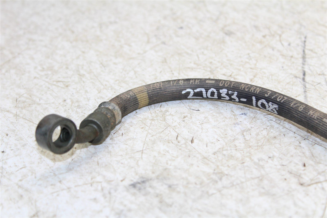 2008 Kawasaki KX 100 Rear Brake Hose Line