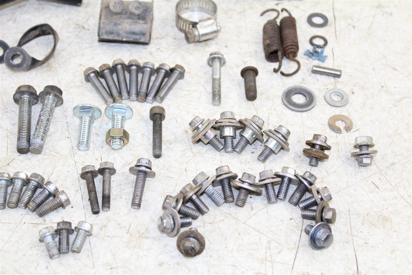 2008 Kawasaki KX 100 Chassis Bolt Kit Hardware Bracket Mount Guard Clamp