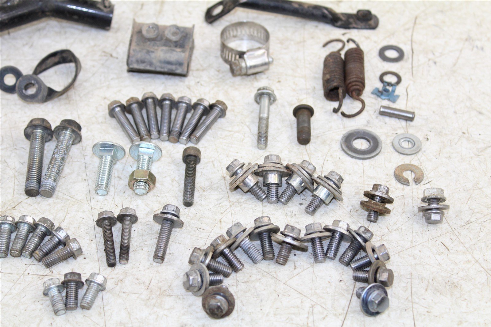 2008 Kawasaki KX 100 Chassis Bolt Kit Hardware Bracket Mount Guard Clamp