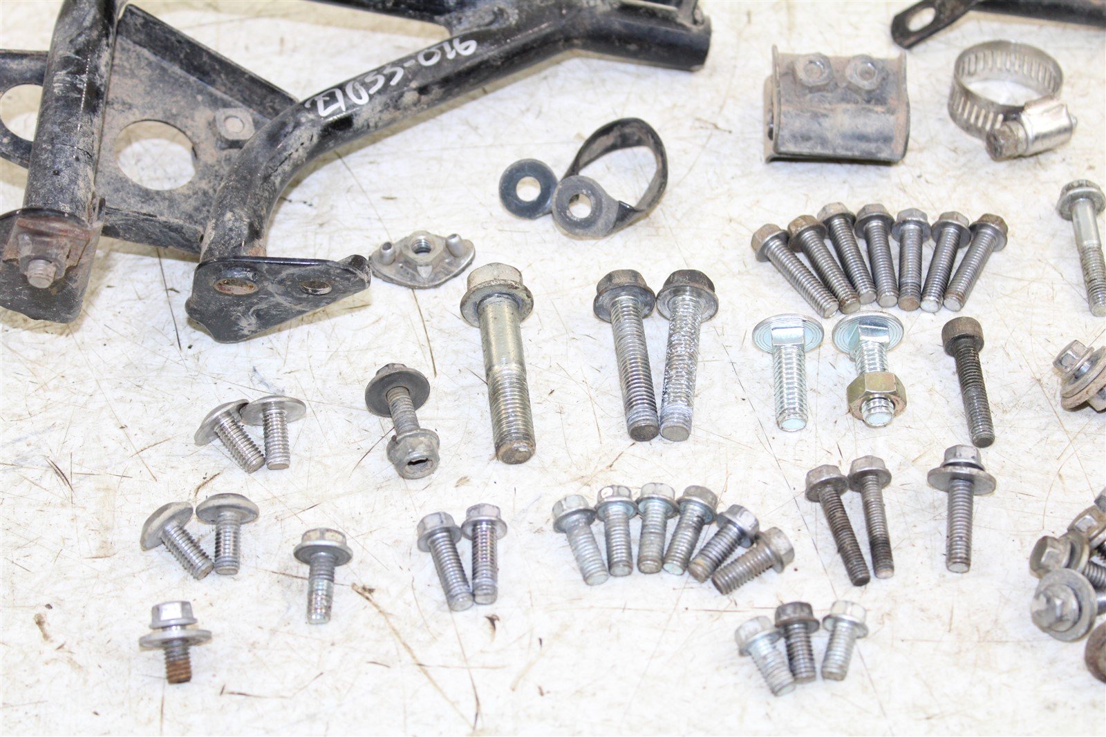 2008 Kawasaki KX 100 Chassis Bolt Kit Hardware Bracket Mount Guard Clamp