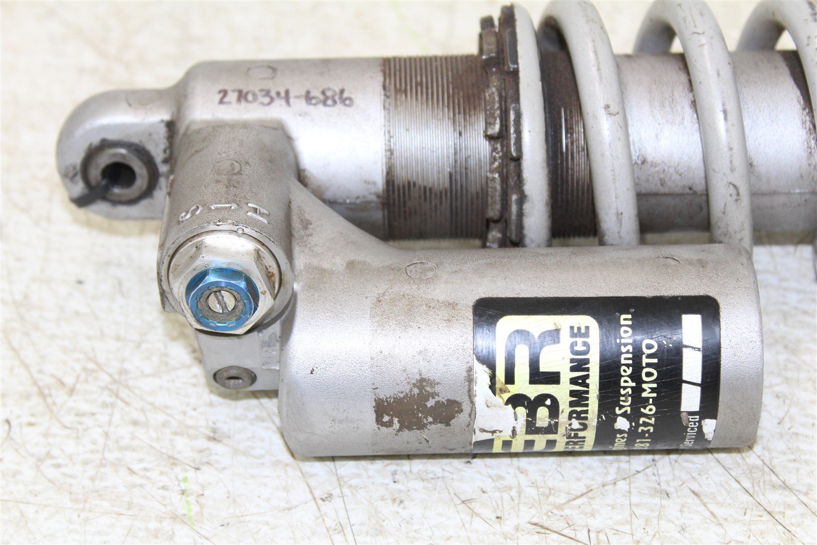 1999 Kawasaki KX 250 Rear Shock Spring Absorber Needs Rebuild