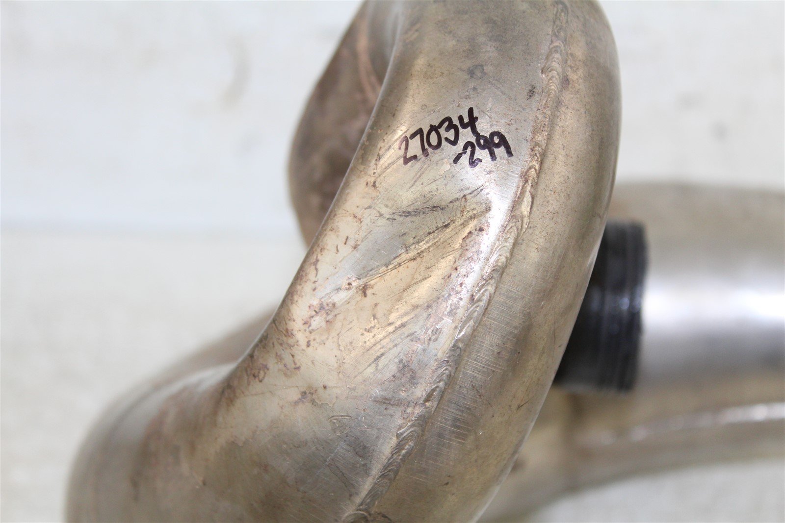 1999 Kawasaki KX 250 FMF Gnarley Gold Series Exhaust Head Pipe Header