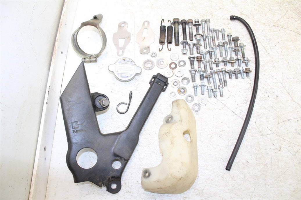1999 Kawasaki KX 250 Chassis Bolt Kit Hardware Frame Guard Radiator Cap Spring