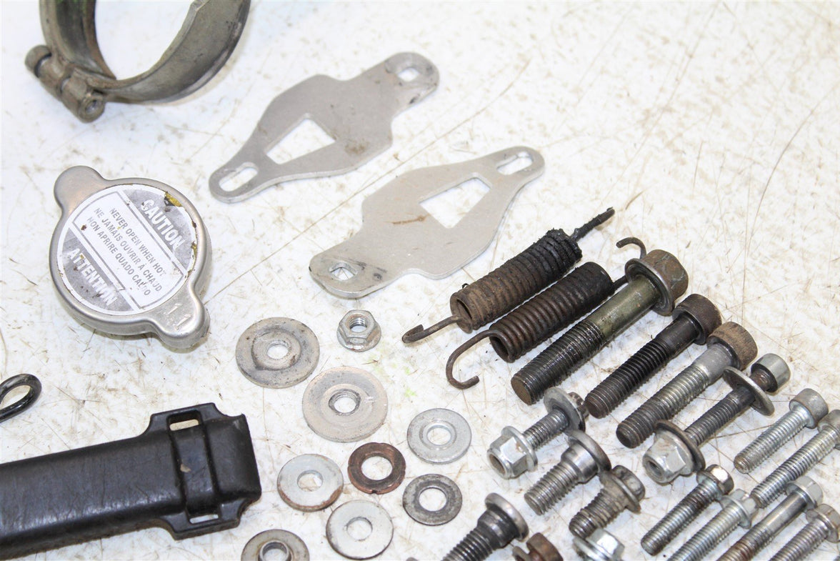 1999 Kawasaki KX 250 Chassis Bolt Kit Hardware Frame Guard Radiator Cap Spring