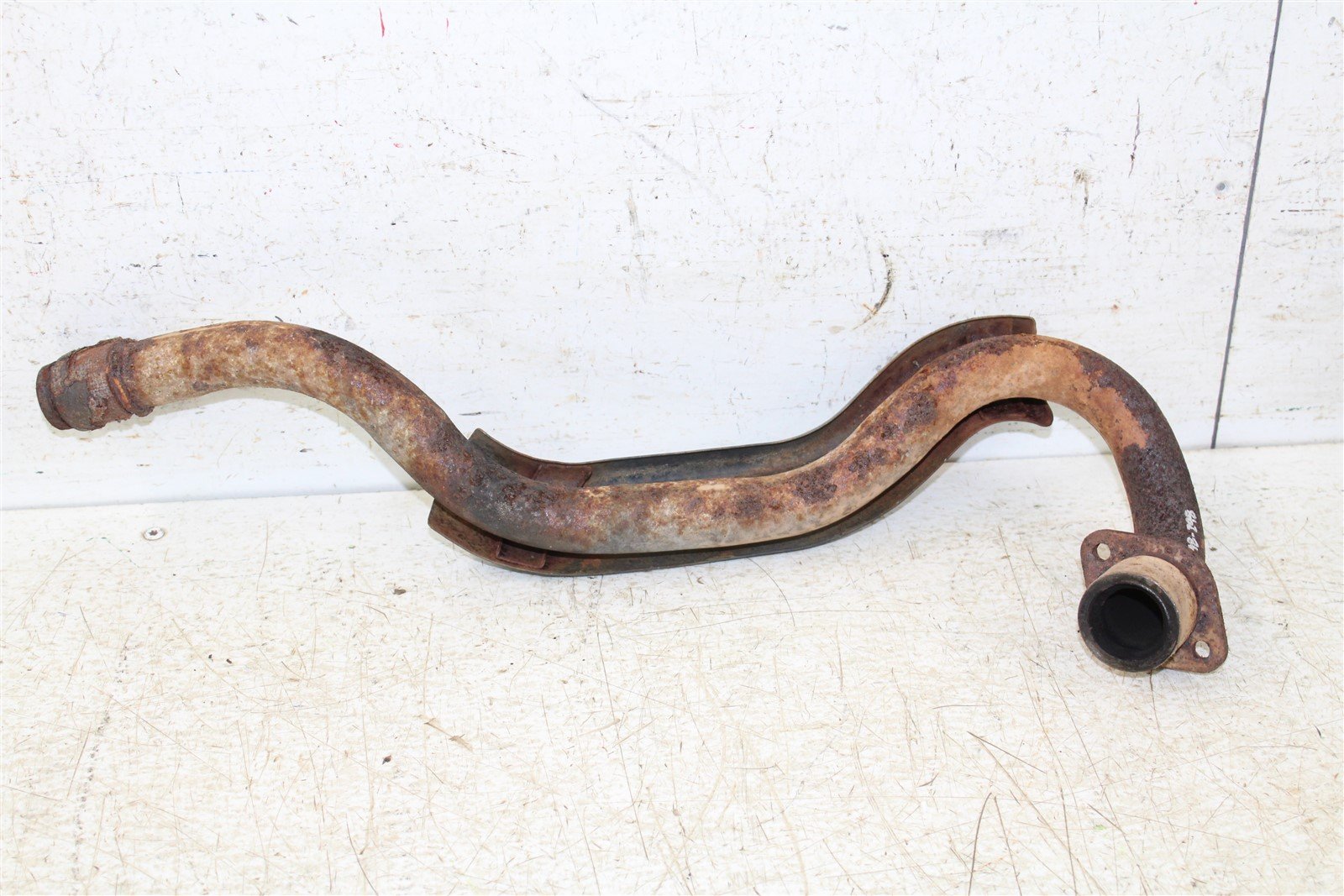 1986 Honda Fourtrax 200 SX Exhaust Head Pipe Silencer Muffler