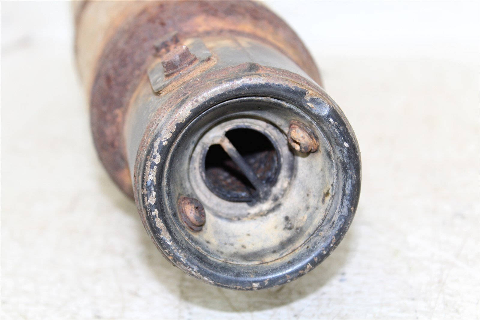 1986 Honda Fourtrax 200 SX Exhaust Head Pipe Silencer Muffler