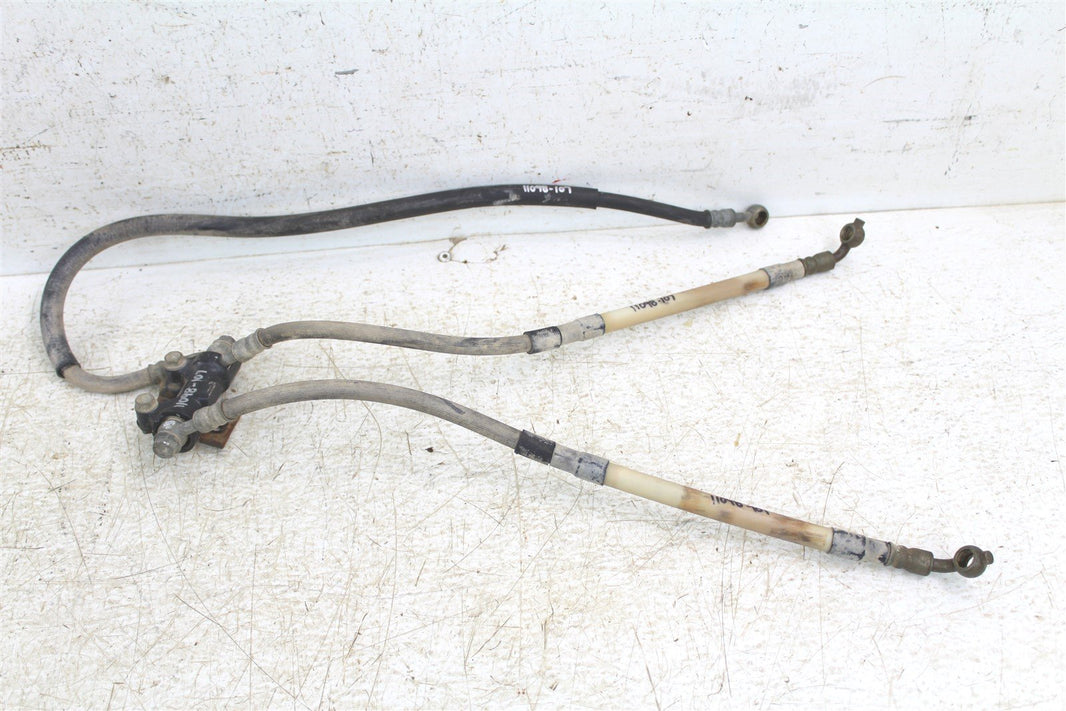 1986 Honda Fourtrax 200 SX Front Brake Hose Line