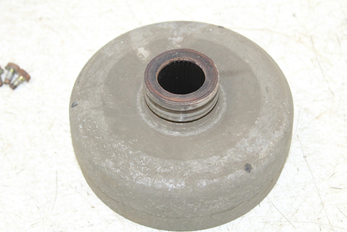 1986 Honda Fourtrax 200 SX Rear Brake Drum Hub w/ Axle Carrier Housing Cover