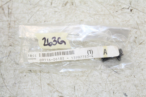 NOS Genuine Suzuki 6x20 Bolt NEW OEM 09116-06182