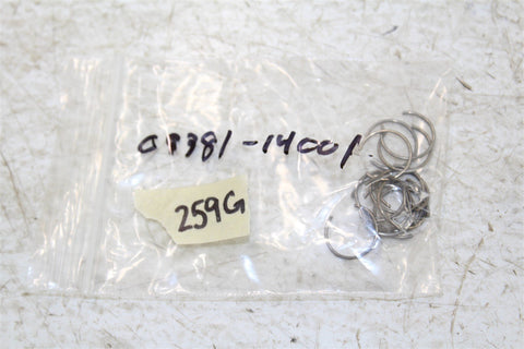 NOS Genuine Suzuki Piston Wrist Pin Circlip Clip NEW OEM 09381-14001 QTY:14