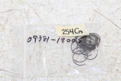 NOS Genuine Suzuki Circlips Clips NEW OEM 09381-18005 QTY:20