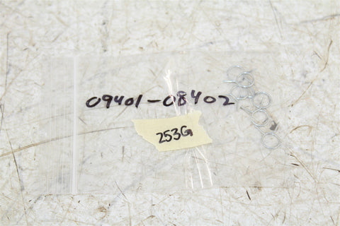 NOS Genuine Suzuki Fuel Hose Clip NEW OEM 09401-08402 QTY:6