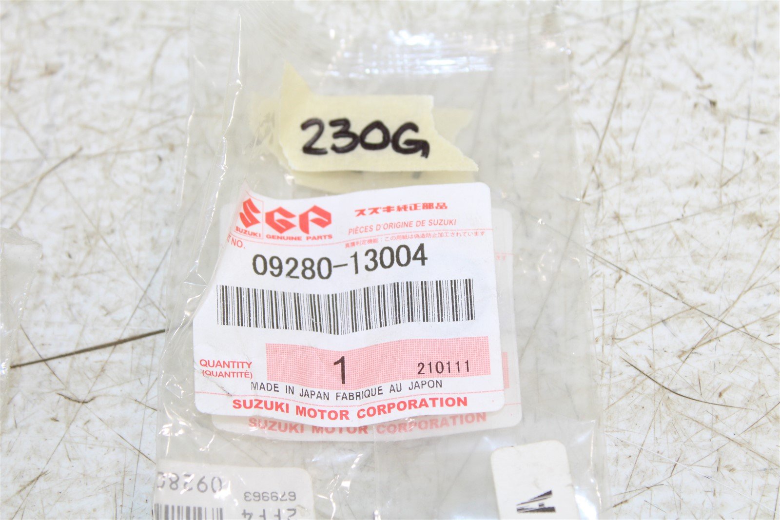 NOS Genuine Suzuki O Ring Rings NEW OEM 09280-13004 QTY:2