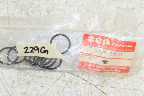 NOS Genuine Suzuki O Ring Rings NEW OEM 09280-19001 QTY:8