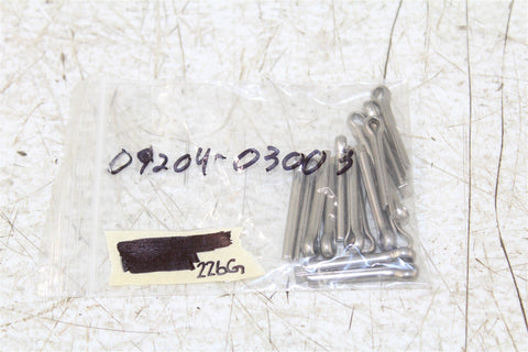NOS Genuine Suzuki Propeller Cotter Pins NEW OEM 09204-03003 QTY:16