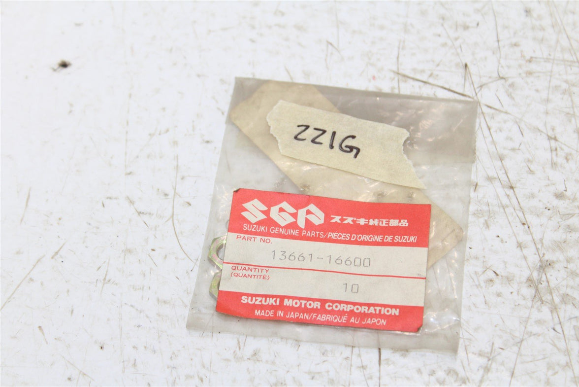 NOS Genuine Suzuki Nut GT 500 750 RM 125 250 NEW OEM13661-16600 QTY:6