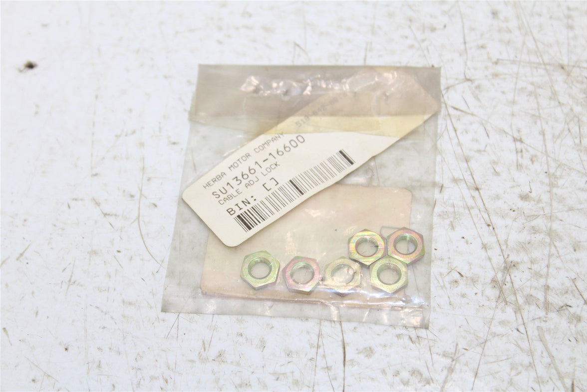NOS Genuine Suzuki Nut GT 500 750 RM 125 250 NEW OEM13661-16600 QTY:6