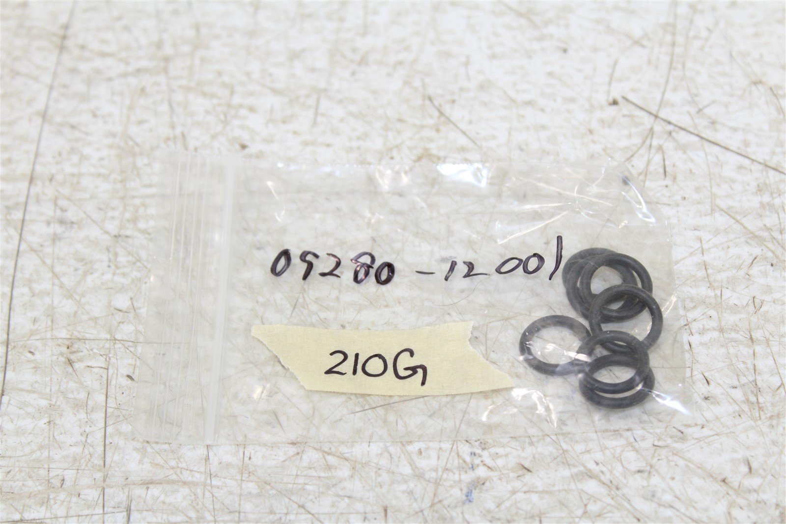 NOS Genuine Suzuki O-Ring 1967-2000 RM80 T125 NEW 09280-12001 QTY:7