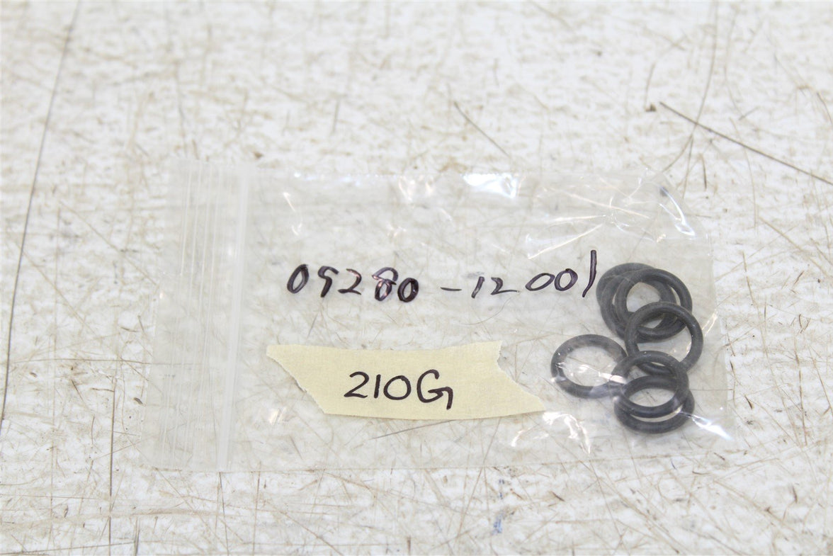 NOS Genuine Suzuki O-Ring 1967-2000 RM80 T125 NEW 09280-12001 QTY:7