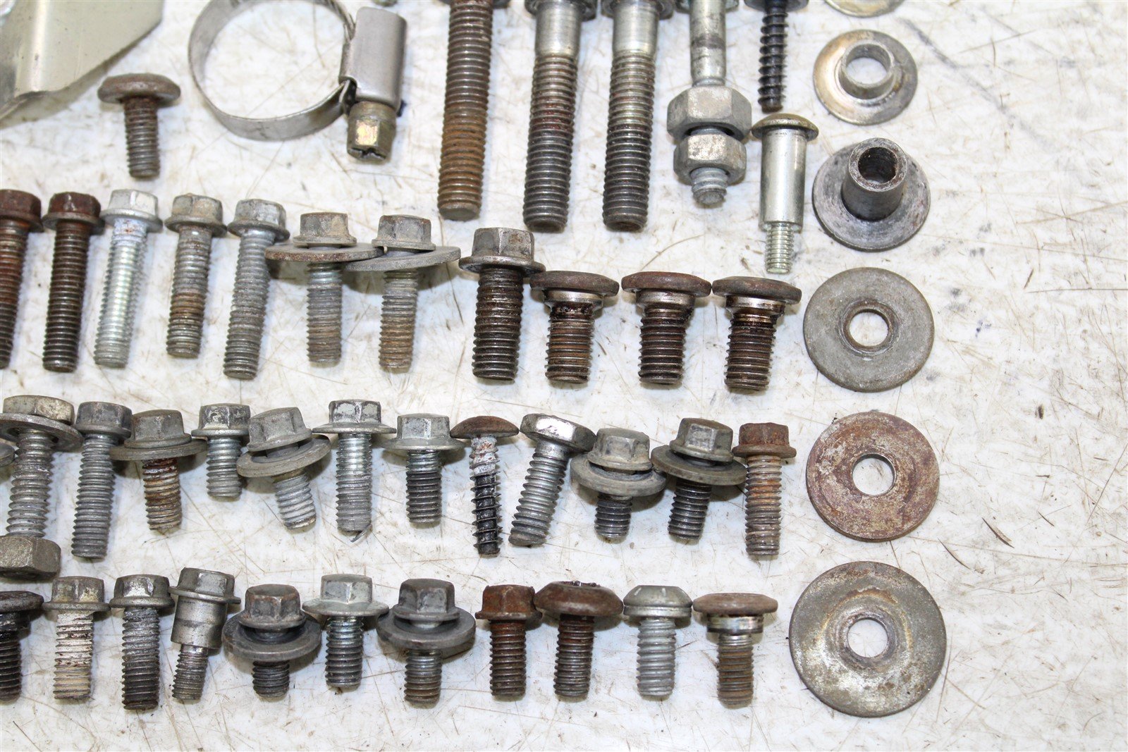 2012 Kawasaki KX 250F Chassis Bolt Kit Hardware Bracket Clamp