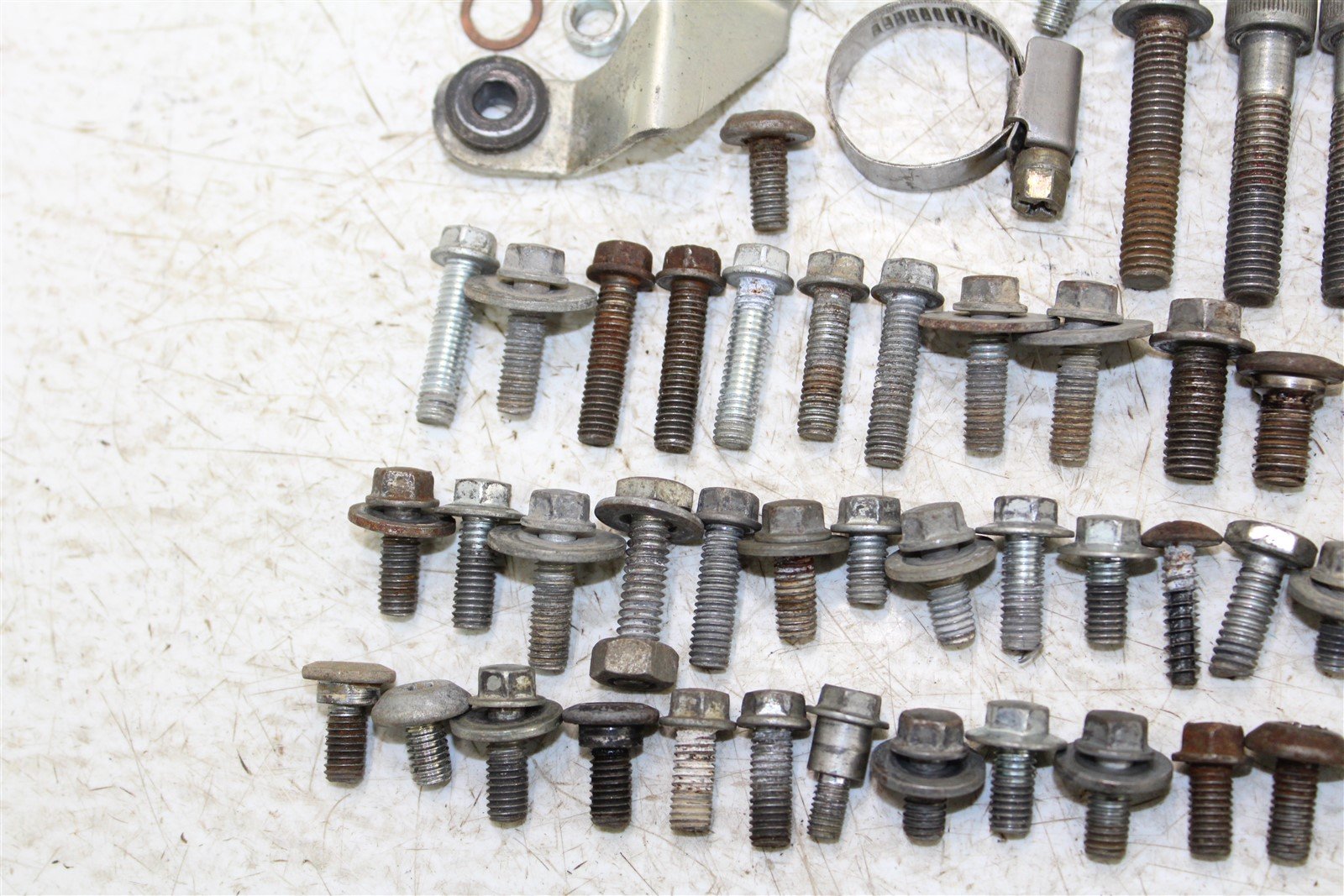 2012 Kawasaki KX 250F Chassis Bolt Kit Hardware Bracket Clamp