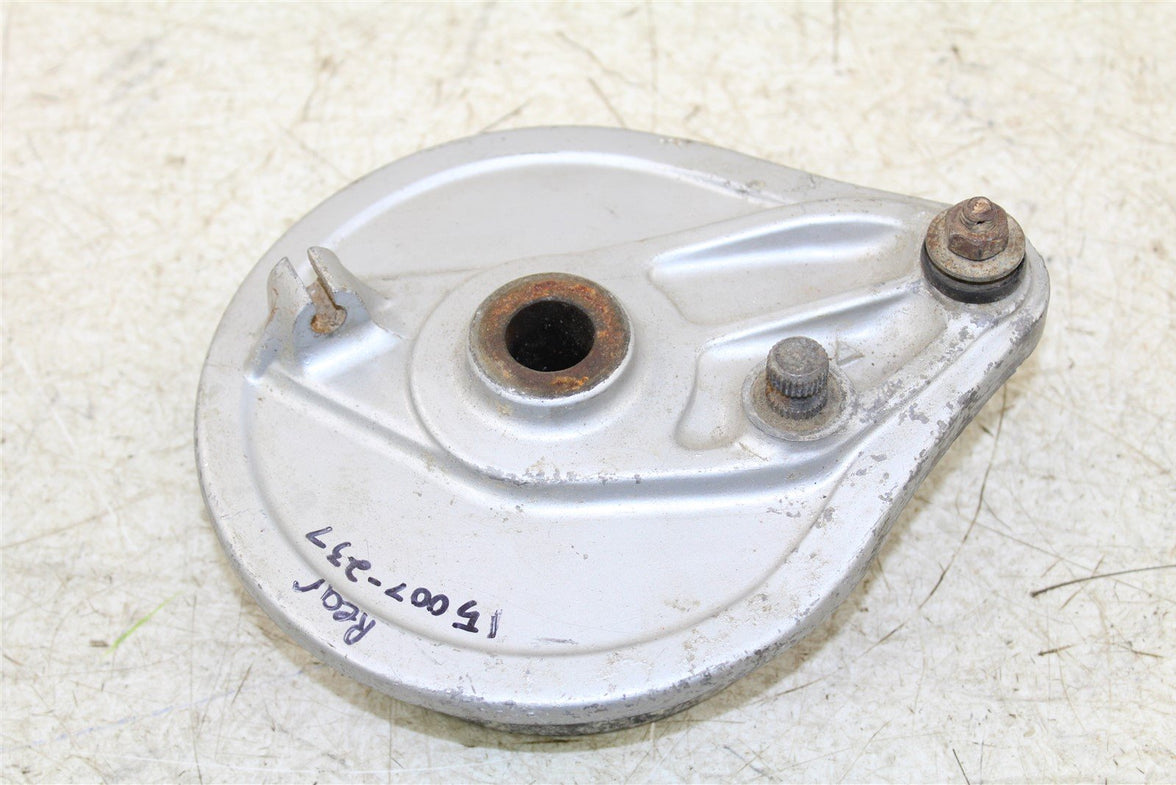 1975 Honda Elsinore MT 250 Rear Brake Drum Backing Plate Panel Hub