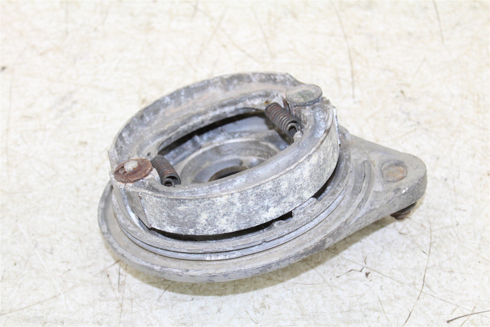1975 Honda Elsinore MT 250 Rear Brake Drum Backing Plate Panel Hub