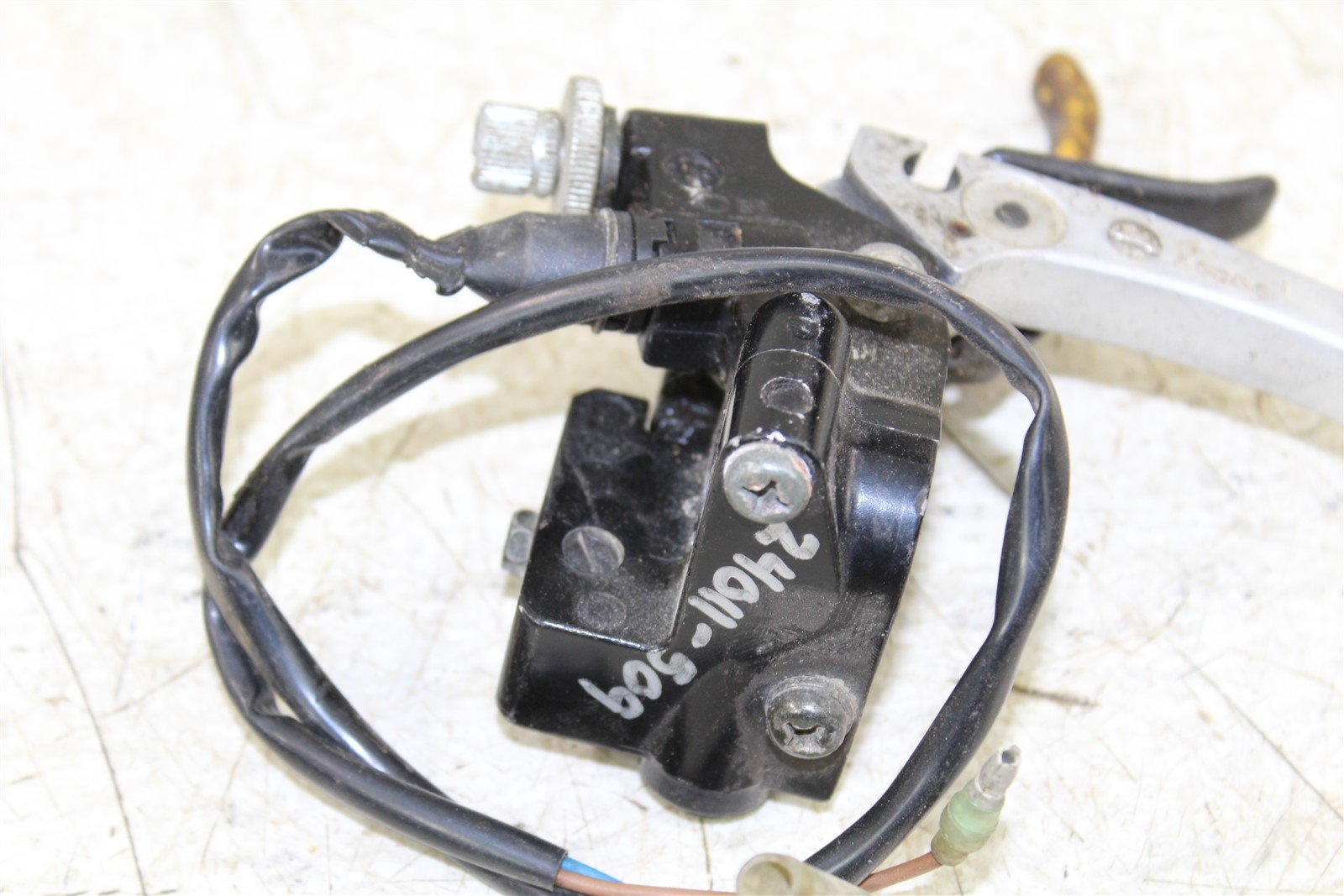 2006 Kawasaki Brute Force 650 4x4 Parking Brake Lever w/ Perch Mount