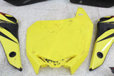 2011 Suzuki RMZ 250 Plastic Set Number Plates Tank Shrouds Fork Guards