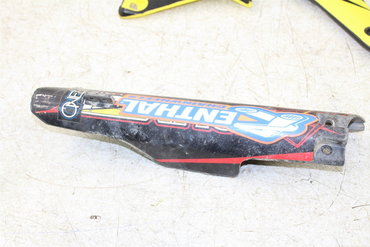 2011 Suzuki RMZ 250 Plastic Set Number Plates Tank Shrouds Fork Guards