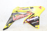 2011 Suzuki RMZ 250 Plastic Fender Set Number Plates Tank Shrouds Fork Guards