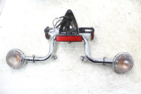 2007 Yamaha V Star 1100 Rear Turn Signals Directionals License Plate Mount