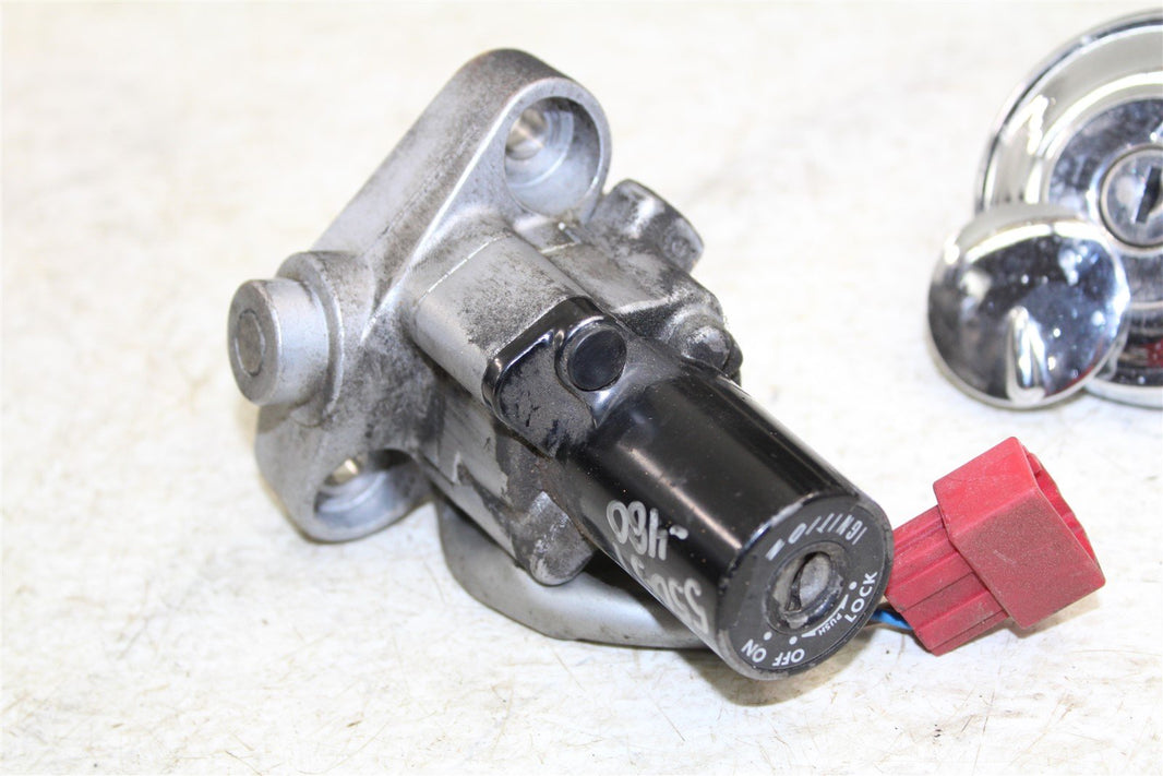 2007 Yamaha V Star 1100 Key Ignition Switch Set Gas Tank Cap Helmet Lock