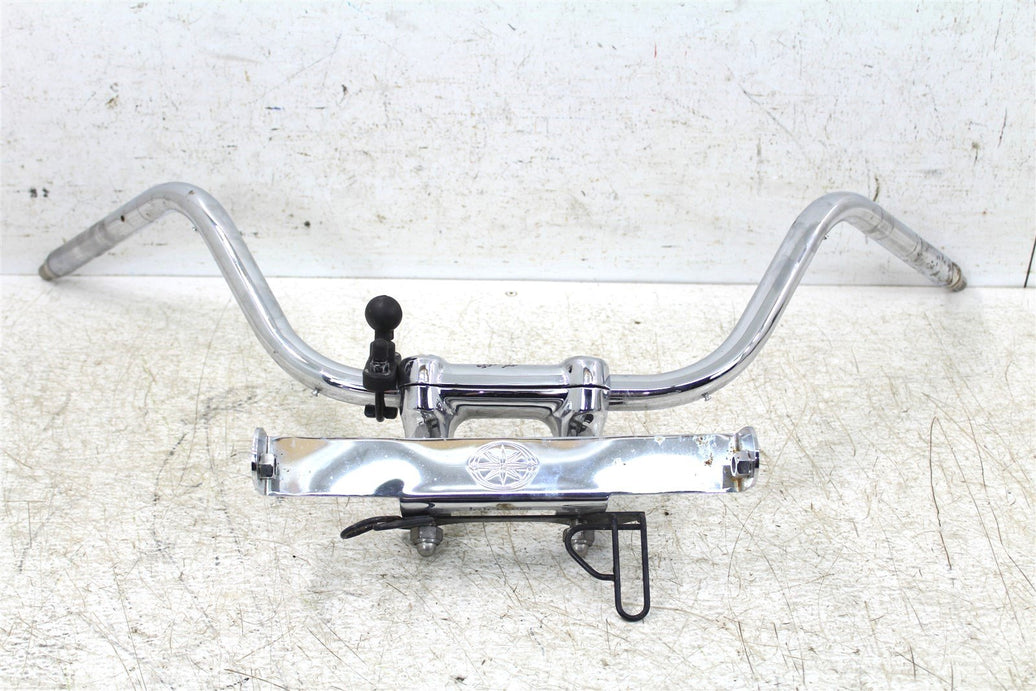 2007 Yamaha V Star 1100 Handlebar Bars Upper Triple Clamp Bar Mounts