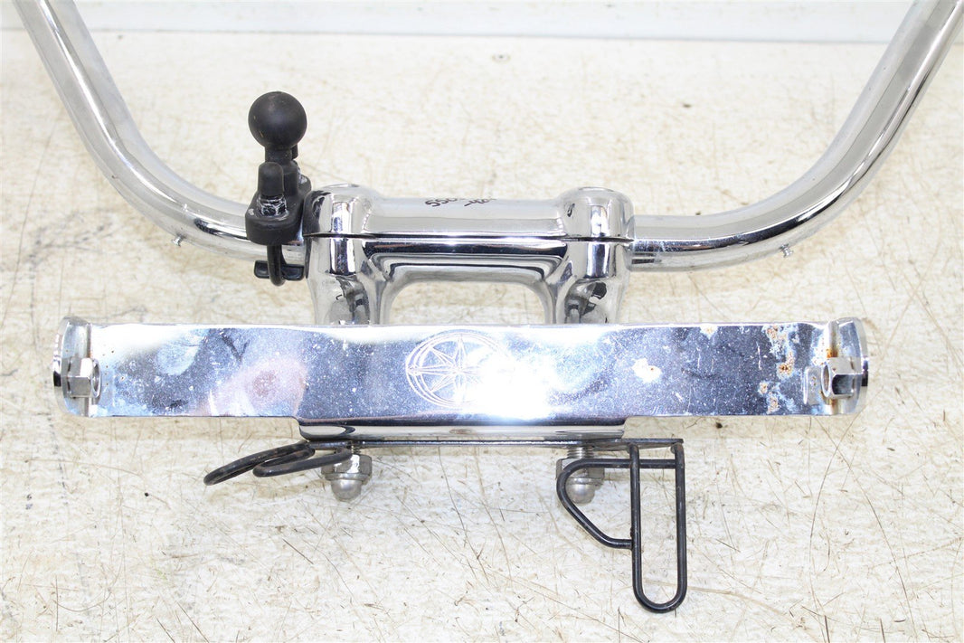 2007 Yamaha V Star 1100 Handlebar Bars Upper Triple Clamp Bar Mounts
